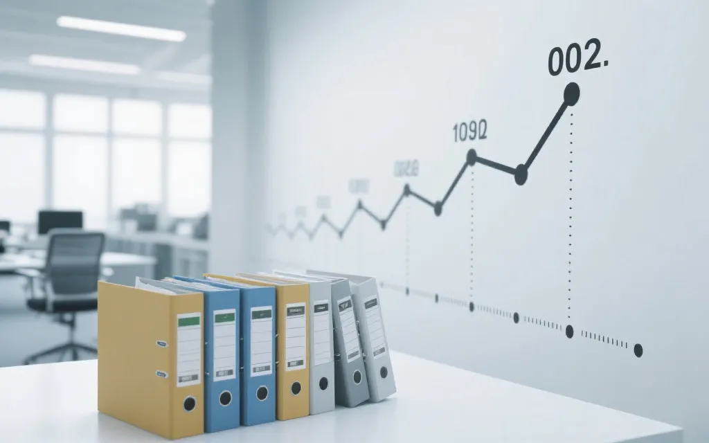 历史走势归档示意